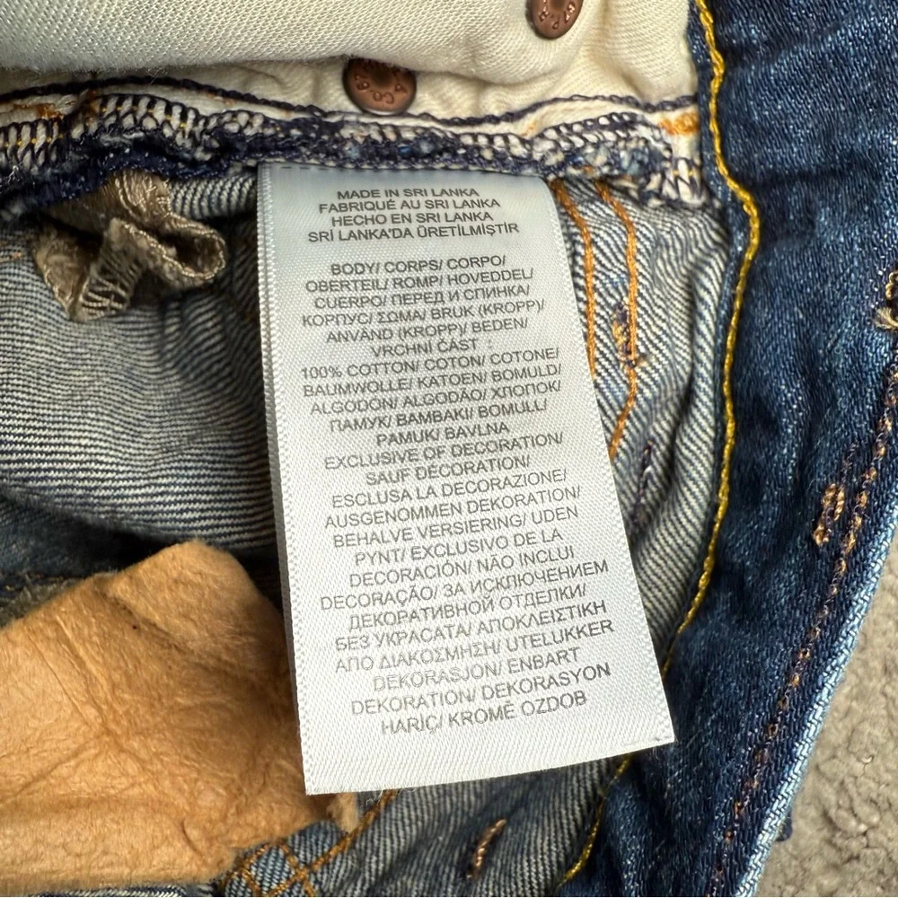 Polo Ralph Lauren‎ The Sullivan Boys Jeans Patchwork Distressed Denim 10 (21x19)
